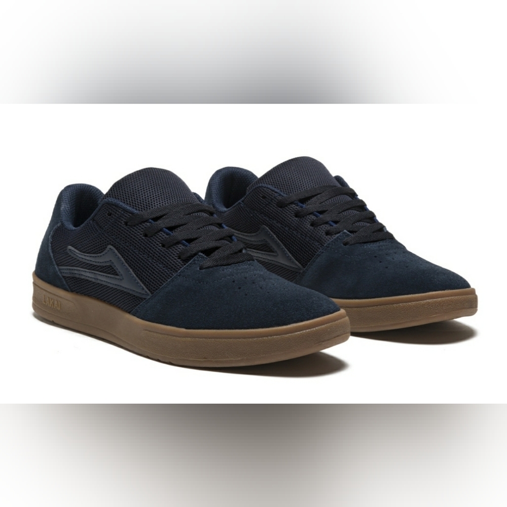 Lakai Brighton - Navy/Gum Suede 9.5